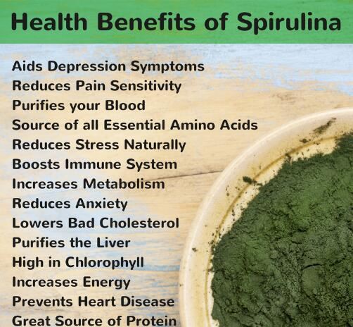 Raw Spirulina Powder Benefits
