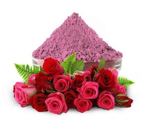 rose petals powder