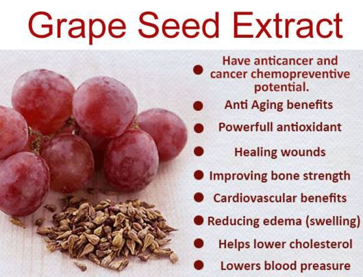 Grape Seed Extract Organic BENEFITS