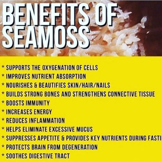 Irish Moss Powder Benefits