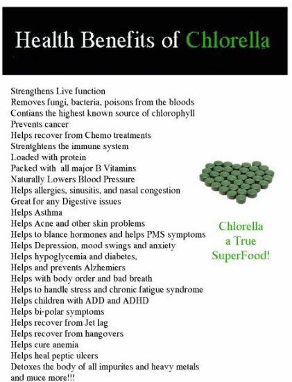 Chlorella Powder Bulk Benefits