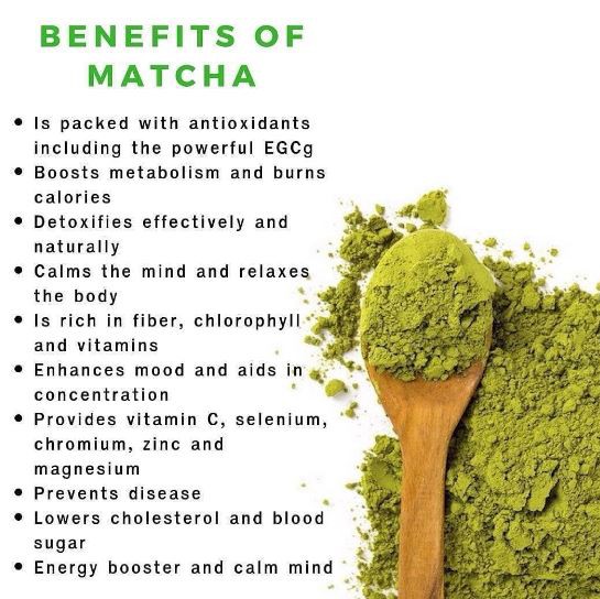 Matcha Powder Organic Benefits