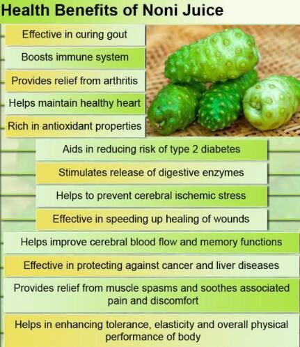 noni extract powder benefits