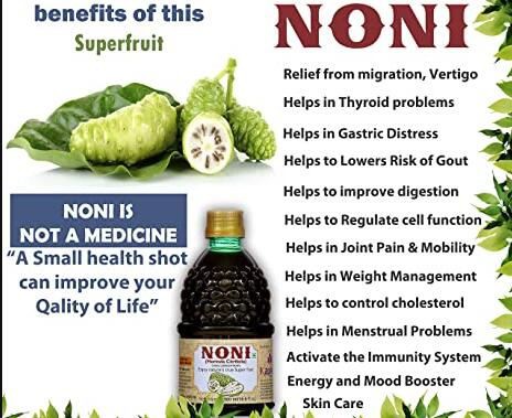 noni fruit extract benefits