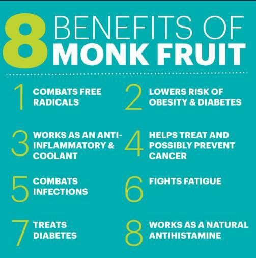 pure monk fruit powder benefits