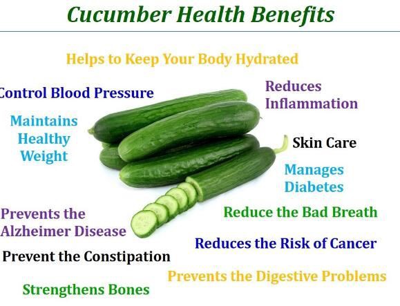 cucumber benefits