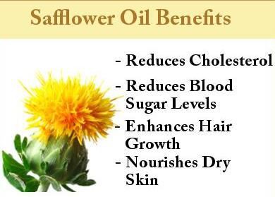 safflower seed extract benefits