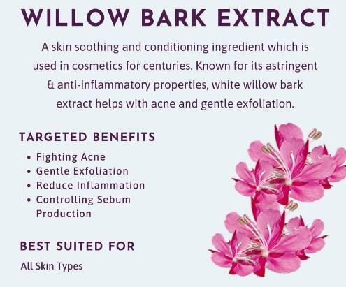 white willow bark extract benefits