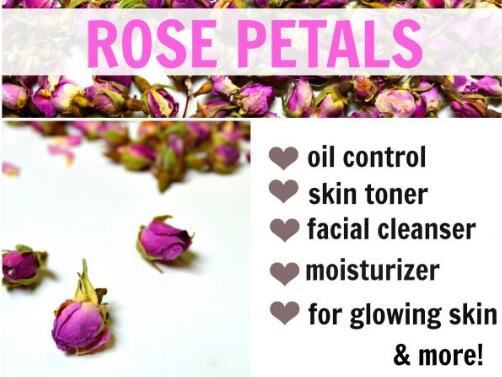 rose petal powder benefits