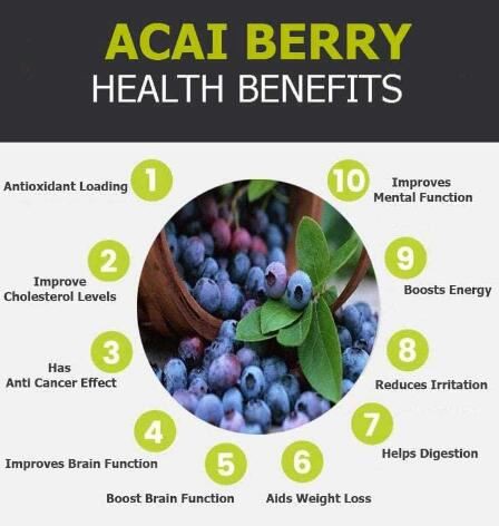 organic acai berry benefits