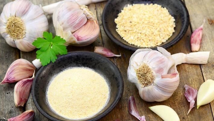 Garlic Powder Application