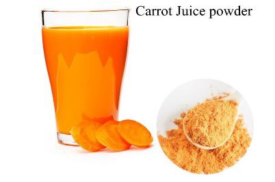 organic carrot juice powder